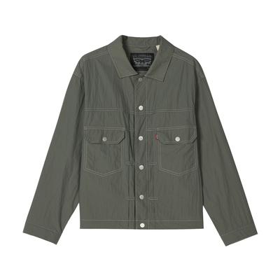 Levis Ice Cool Series Relaxed Instant Cooling Hardcore Sun Protection Simple Long Sleeve Denim Jacket Unisex Jackets 006PC-0001