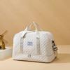 Crossbody-Tasche für Kurztrips, Diamant-Design, Trennung für trockene und nasse Sachen, Sport-Handtasche, Yoga-Fitness-Tasche, Große Kapazität, Schuhfach, Reisetasche
