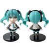 6 PCS Hatsune Miku Q Edition Series Handmade Blind Box Children's Toys Birthday Halloween Christmas Gift Desktop Decoration