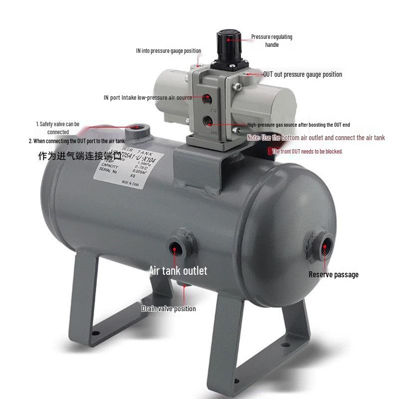 SMC VBA Series Booster Valve: VBA10A-02GN, VBA20A-03GN, VBA40A-04GN, VBA43A-04GN