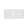 Rechargeable Wooden Clock Electronic Digital Clock Electronic Clock Gift Alarm Clock Wooden Clock Sleep Clock