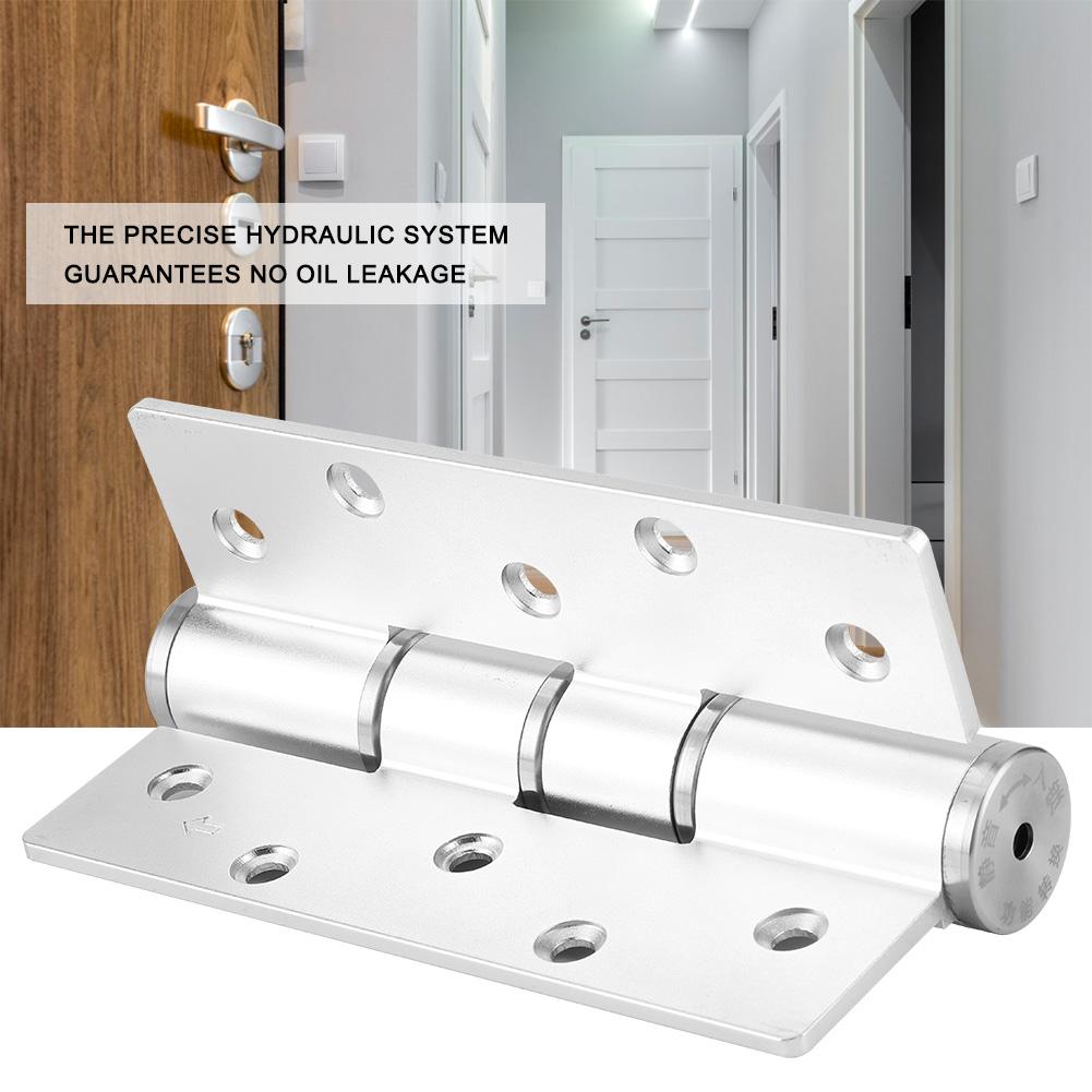 E Type Concealed Door Hinge Hydraulic Automatic Closing Positioning Damping Door Closer Hinge