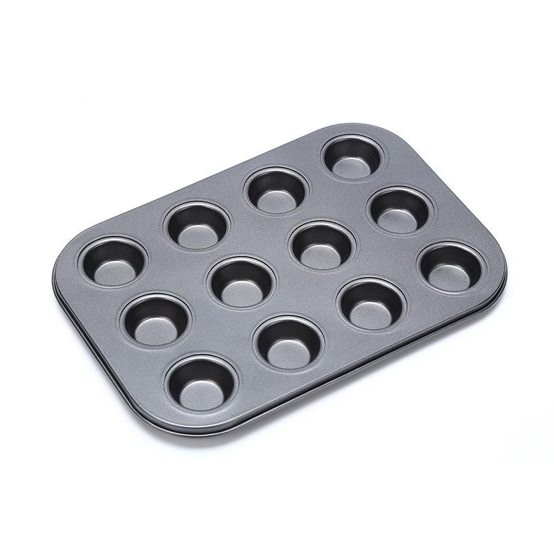 

4/6/9/12 Углеродистая сталь Форма для кекса Антипригарный противень Домашние инструменты для выпечки пудинга