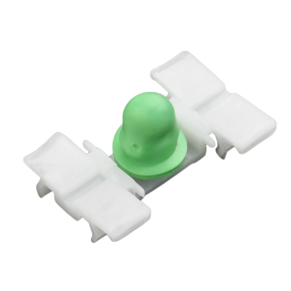20x Car Exterior Door And Side Moulding Trim Clips Plastic 31*20mm For BMW E36 E46 323 325 328 330 White+Green Car Accessories Interior Mirrors 6
