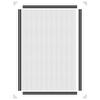 Magnetic Insect Screen for Windows White 80 X 120 Cm