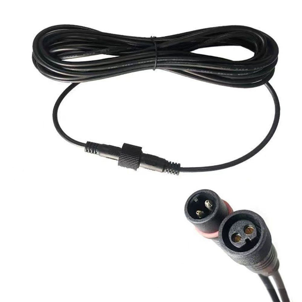 2 Pin Plug Solar Cable Extension 3M/5M/10M Waterproof Power Connection Wire Street Light Extension Cord