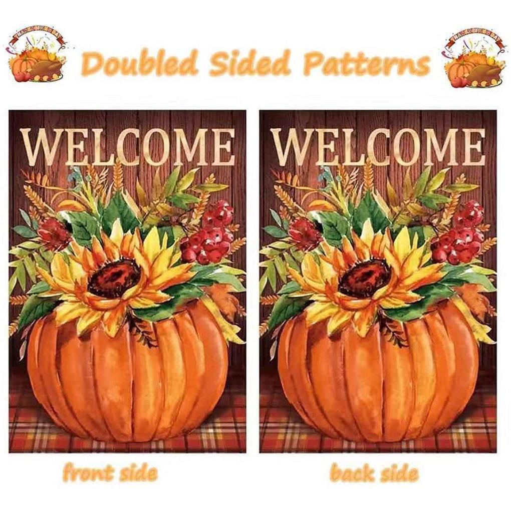 Gartenflagge Jubiläum Haushaltszubehör Heimaufkleber Handwerkskunst Widerstandsfähigkeit Hofdekoration Mehrzweck Saisondeko