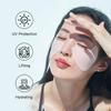 5 Pair Golf Sunscreen Face Patches Anti-Sweat Moisturizing Sun Protection Stickers UV Facial Patch for Summer Outdoor Activities