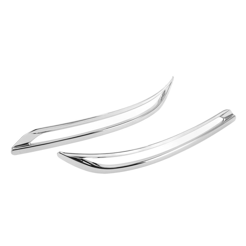 2 ST Bakre Dimljus Trim Dekorationsskydd Glänsande Silver Anti-blekning Ersättning för XC60 2018‑2020