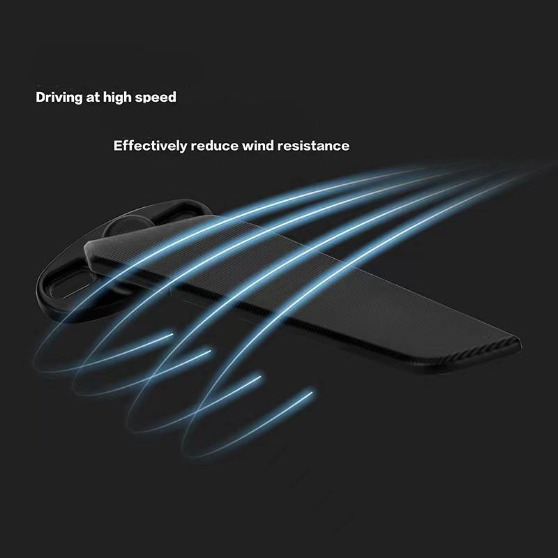 For HONDA Kawasaki Suzuki Yamaha BWM Motorcycle Mirrors Modified Wind Wing Adjustable Rotating Rearview universal