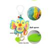 New Baby Animal Rattles Bed Stroller Bell Toys Newborn Grab Ability Training Dolls Educational Plush Infant Toy 0-12 Month