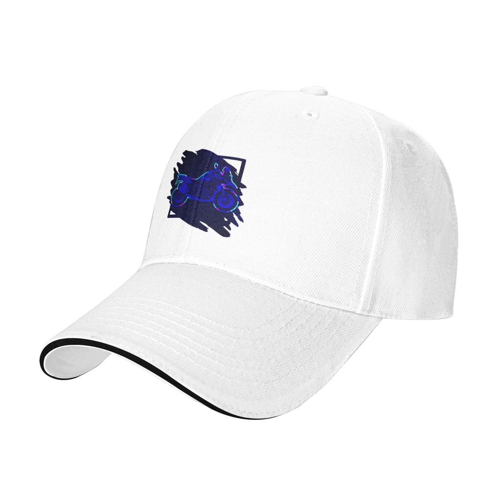 Fashion Adventure motorcycles are always fun Curved Brim Baseball Cap Soft And SkinFriendly Womens Visor