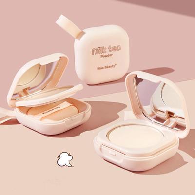 Loose Powder Full Brightening Concealer Mineral Face  Foundation Cosmetics Lasting Makeup Powder Compact Powder Pressed