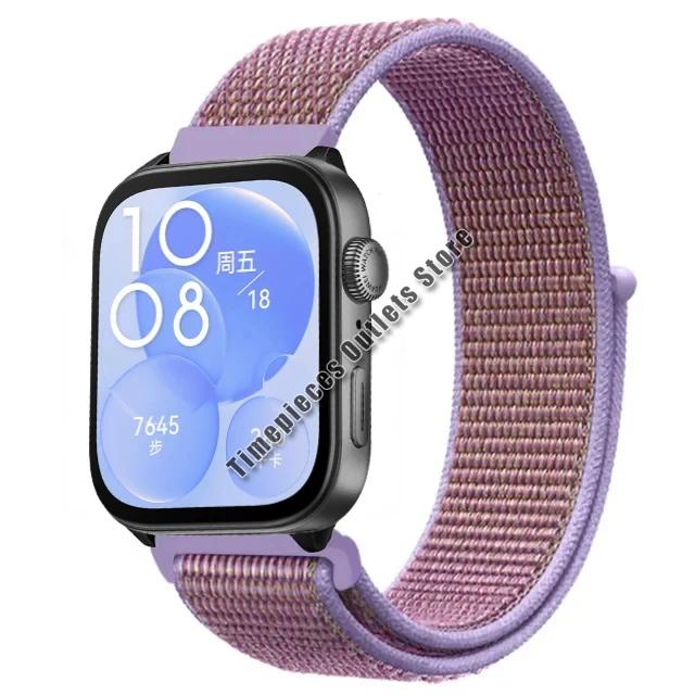 Nylon Loop Strap For Huawei Watch Fit 3 Sport Breathable Replacement Bracelet Wristband For Huawei Watch Fit 3 Belt Accessories