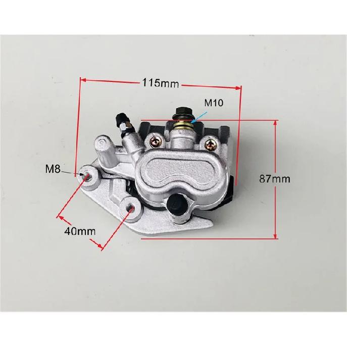 Motorcycle Scooter Disc Brake Caliper Brake Shoe Sets For HONDA SPACY 100 SCR100 SCR 100 2003-2007
