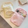 Cotton Cloth Mini Cosmetic Bag Bowknot Bow Makeup Bag Creative Sanitary Napkin Storage Bag  Travel