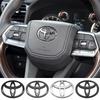 Toyota Logo Merke Foran og Bak Logo Klistremerker For Toyota RAV4 Camry Corolla Ralink Yaris Ruizhi Highlander Bagasjerom Logo Klistremerker