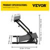 Vevor Steering Wheel Stand For Thrustmaster T150 Rs Racing Wheel For Ps4