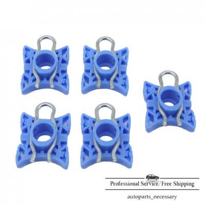 Set Of 5 NEW Window Regulator Sliding Pivot Clips Fits Volvo XC70 XC90 3509416