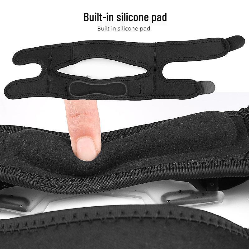 Double-Way Adjustable Sports Compression Patella Strap for Running, Basketball, Fitness, and Mountain Climbing.