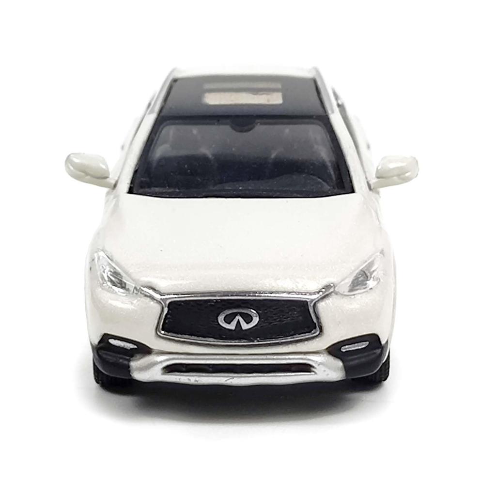 Paudi Model Infiniti QX30 2017 Model Car Mini Car Collection White Finished Product 1/64