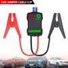 12V Car Jump Starter Cable Battery Booster Wire with EC5 Connector Alligator Clips Reverse Polarity Alarm Emergency Power Lead