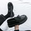 Men Shoes Tassel Fashion Thick Sole Casual Dress Shoes Men Loafers