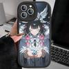 Genshin Impact Columbina Phone Case For iPhone 16 15 14 13 12 11 Pro Max Plus Leather Soft Cover