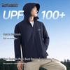 Mark Hua Fei Men's Cooling UV Protection Sun Jacket with Large Brim