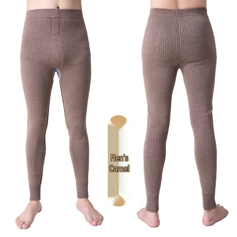 Unisex Wool Knit Slim-Fit Warm Leggings