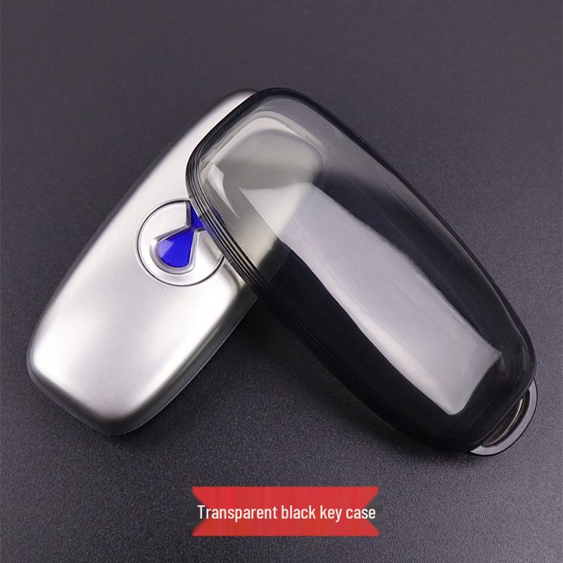 BYD D9/N7/N8 Ultra-Thin Transparent Key Case with Full Coverage