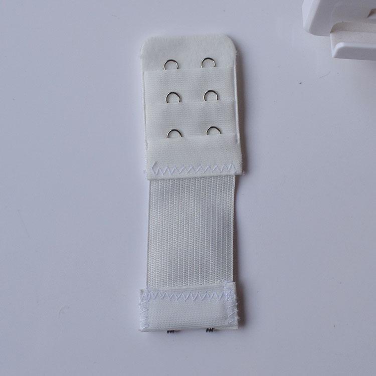 Extensie Sutiene cu Cârlig Dublu din Oțel Inoxidabil, Extensie Elastică cu Trei Rânduri.