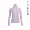 ELLASSAY Women's Lambswool High-Neck Knit Sweater