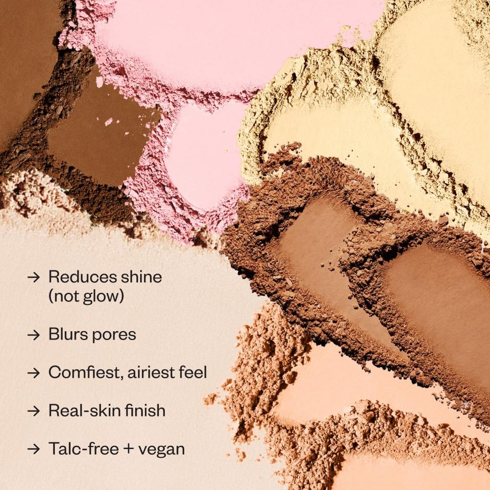 Kosas Cloud Set Baked Setting   Glättendes Talkfreies Veganes Puder 0,33 Unzen  9,5 g Breezy Sheer liGht