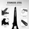 Fishing Pliers Tools Accessories For Goods Tackle Pliers Vise Knitting Flies Scissors Braid Set Fish Tongs Multifunction