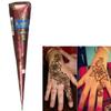 Coni Temporanei di Henné Naturale Color Crema Arte del Tatuaggio all'Henné Indiano Coni Pittura Inchiostro Mehandi Henné Erboristico Tatuaggio Temporaneo Body Art