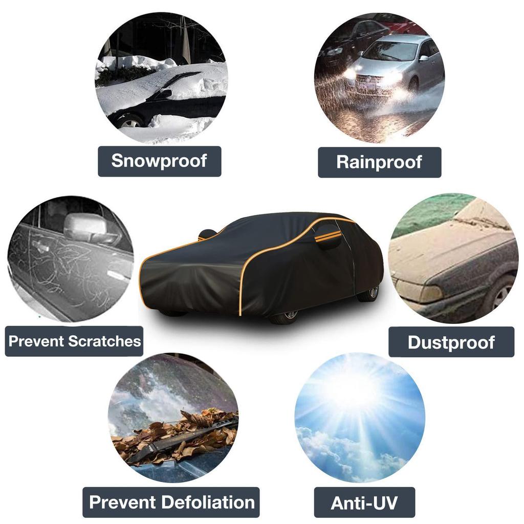 All-Season Oxford Cloth Car Cover - Single Layer