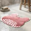 Wall-Mounted Anti-Slip Shower Mat: Foot, Back Scrubber & Massager