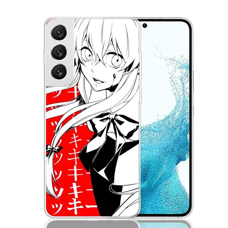 Mirai Nikki Gasai Yuno Anime Phone Case For Samsung Galaxy S25 S24 S23 S22 S21 FE S20 Ultra S10 Plus Art Customized Coque Capa S