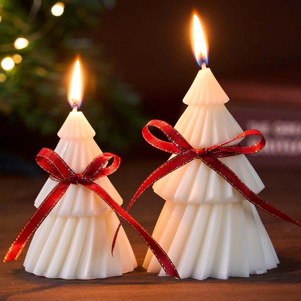 3D Weihnachtsbaum Silikon Kerzenform DIY Kiefer Handwerk Geschenke machen Aromatherapie Seife Gips Harzformen Zuhause Weihnachten Party Deko Zubehör