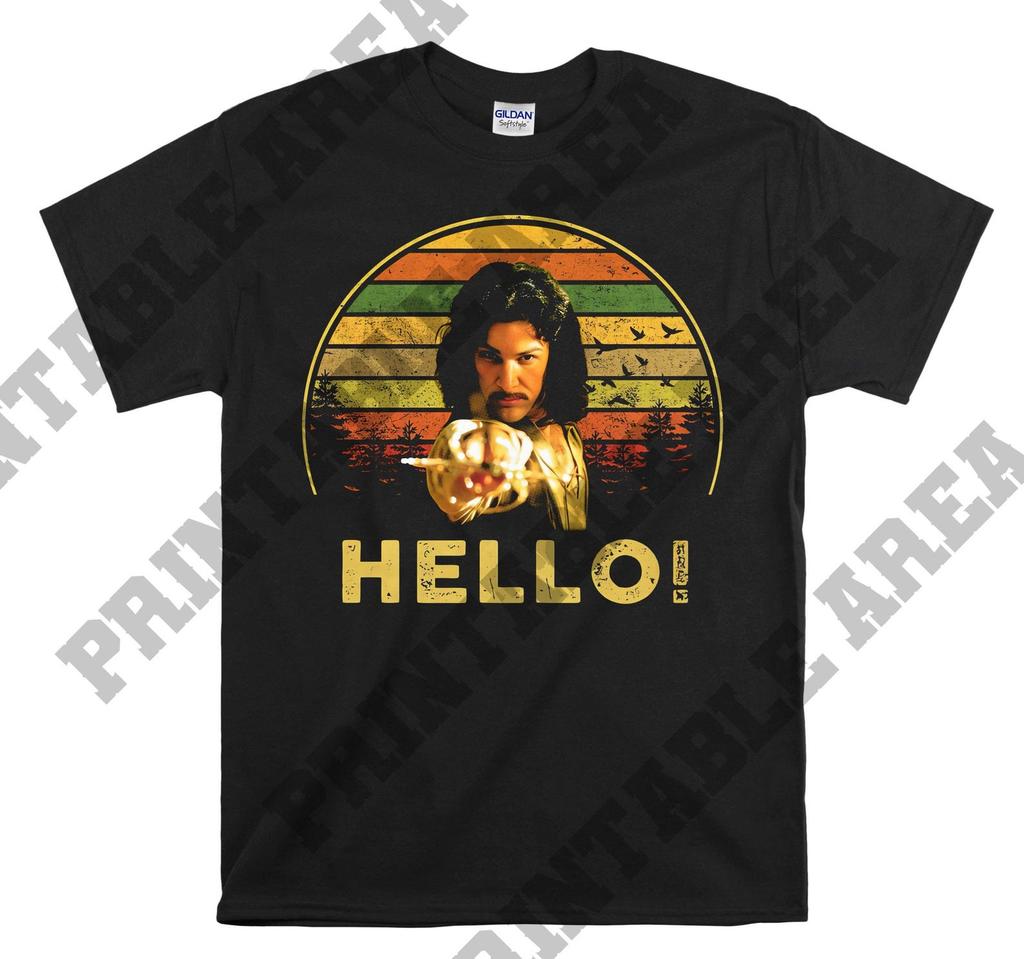 Die Braut des Prinzen Hallo Du hast meinen Vater getötet Bereite dich auf den Tod vor Vintage Herren Unisex T-Shirt, T-Shirt, T-Shirt MO489