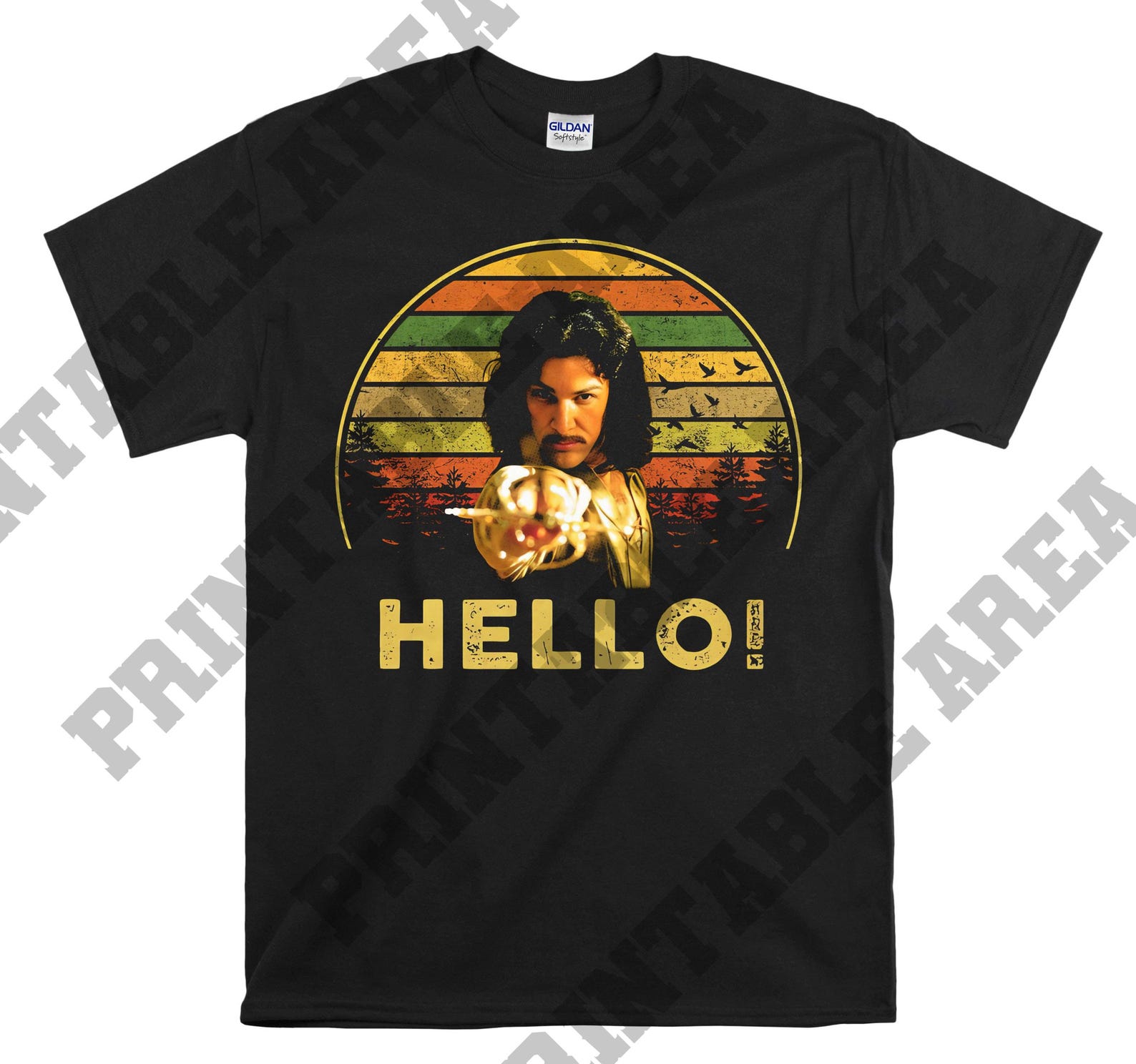 The Princess Bride Hello You Killed My Father Prepare To Die Vintage Men Unisex T shirt, T shirt, T shirt MO489 4XL