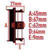 4pcs/Set 67mm Car Wheel Center Cap Hub Rim Cap For 45mm VOSSEN Styling Emblem Badge Sticker Styling Accessories