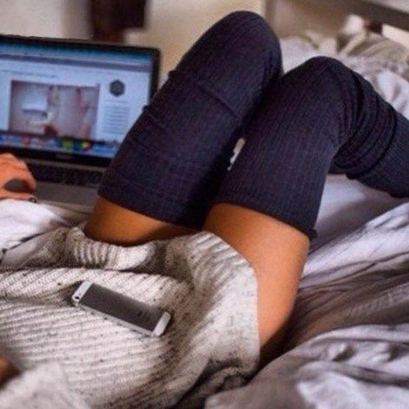 winter thigh highs