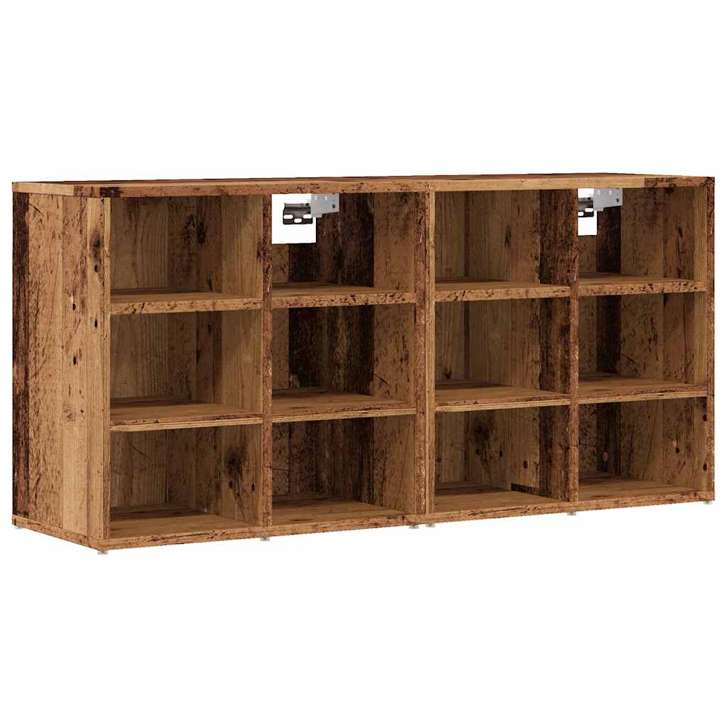 Shoe Cabinets 2 Pcs Vintage Wood Look 52 X 30 X 50 Cm