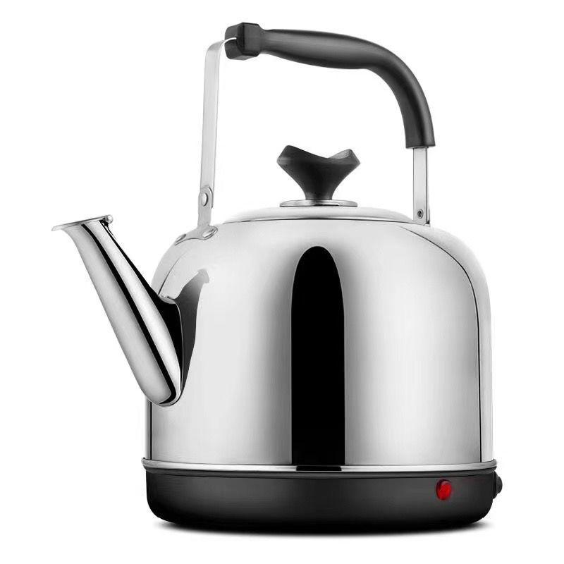 

Электрический чайник со свистком из нержавеющей стали 304, большой емкости, с функцией автоматического отключения и изоляцией для домашнего использования Standard Cord 75cm