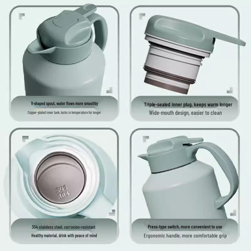 Fuguang Xinyi 2L Stainless Steel Insulated Thermos Pot