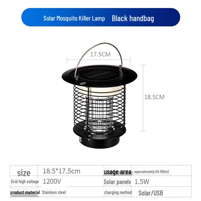 XPES Solar Outdoor Mosquito Trap & Killer