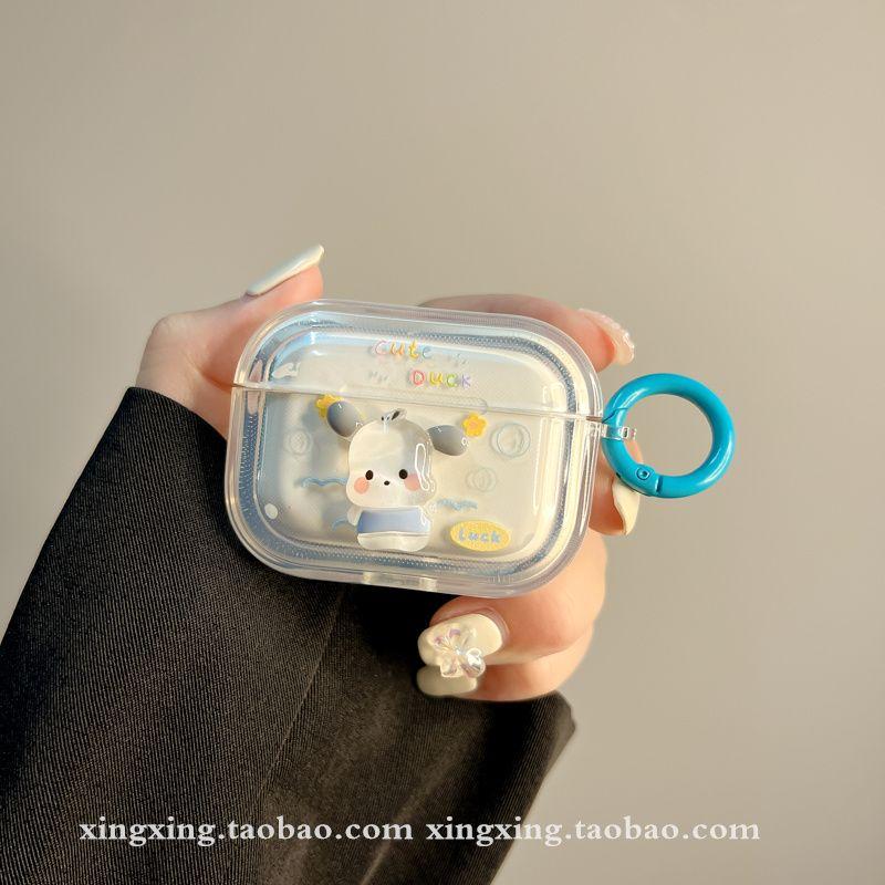 Fun and Cute Cartoon Puppy for AirPods Pro Protective Case Apple Wireless 2/3 Generation Bluetooth Airpods4 Earphone Case