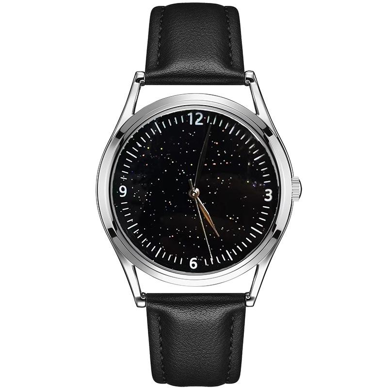 Versatile Starry Sky Watch with Silver Band: A Stylish and Unique Timepiece